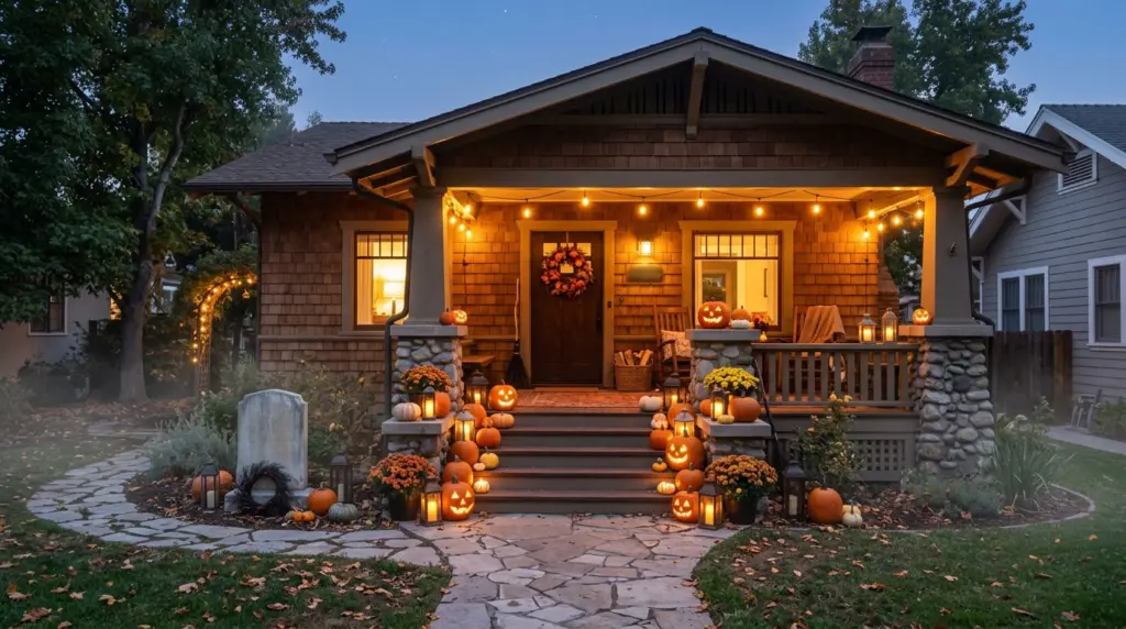 Storing Halloween Decorations in a Pomona Garage or Attic