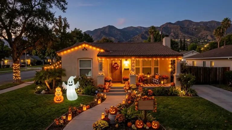 Upland CA Halloween Decorating Services for Homeowners